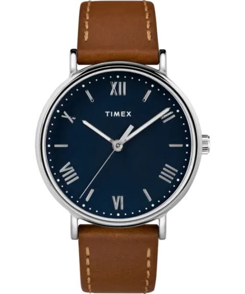 Southview 41mm Leather Strap Watch