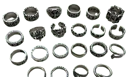 Chrome Hearts Rings — jewelry reference in the Sugargoo Spreadsheet.