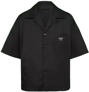 Prada Short Sleeved Nylon Shirt