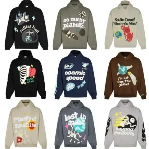 Broken Planet Graphic Hoodies