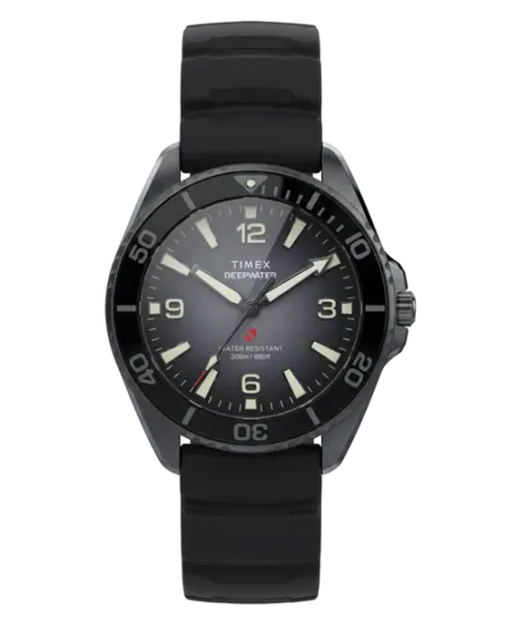 Deepwater Arctic 200 40.5mm HNBR Synthetic Rubber Strap Watch