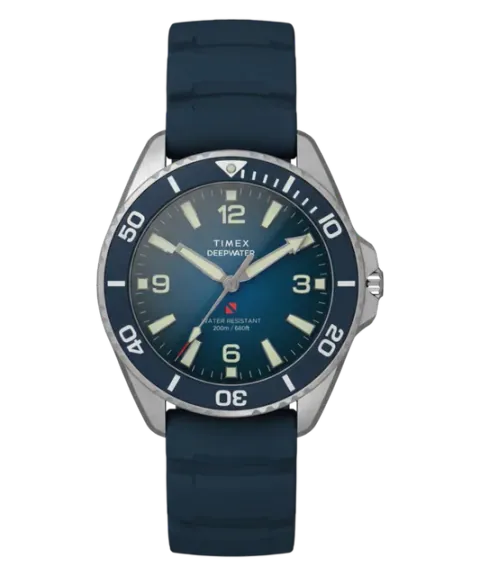 Deepwater Arctic 200 40.5mm HNBR Synthetic Rubber Strap Watch